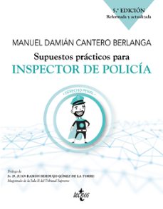 supuestos practicos para inspector de policia-manuel damian cantero berlanga-9788430983186
