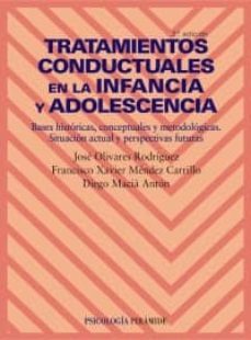 tratamientos conductuales en la infancia y adolescencia-9788436817386