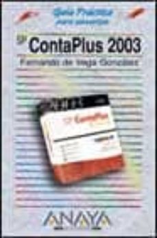 sp contaplus 2003 (guias practicas)-9788441515086