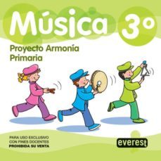 proyecto armonia musica 3º educacion primaria cd-9788444174686