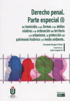 derecho penal. parte especial (i)-fernando burgos pavon-9788445438886