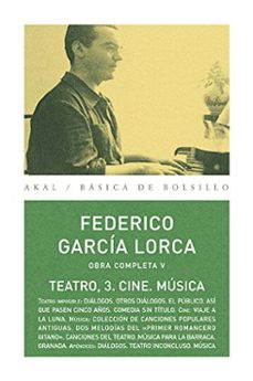 obra completa v teatro 3-federico garcia lorca-9788446029786