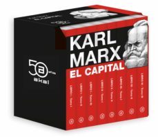 el capital (estuche obra completa) (50 años akal)-karl marx-9788446052586