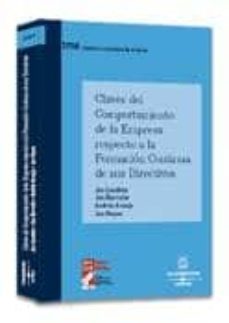 claves comportamiento empresa respecto a la formacion continua de sus directivos-9788447028986