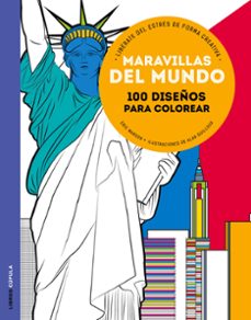 maravillas del mundo: 100 diseños para colorear-9788448021986