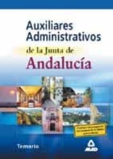 auxiliares administrativos de la junta de andalucia: temario (3ªe d.)-luis del castillo torres-9788466503686