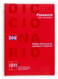 diccionario password english dictionary for spe - Compra venta en