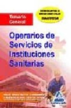 operarios de servicios de instituciones sanitarias. temario gener al-9788467608786