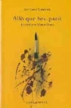 allo que heu parit-antonin varenne-9788473291286