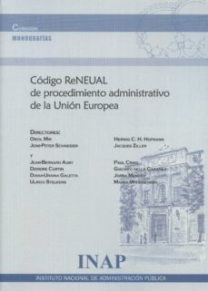 codigo reneual de procedimiento administrativo de la union europe a-oriol mir puigpelat-9788473514286