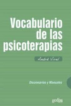vocabulario de las psicoterapias-andre virel-9788474322286