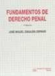 fundamentos de derecho penal-jose miguel zugaldia espinar-9788480020886