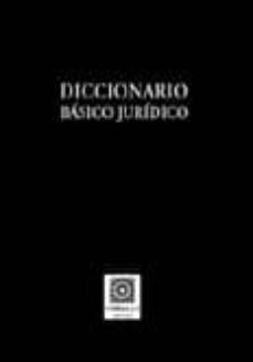 diccionario basico juridico-9788481513486