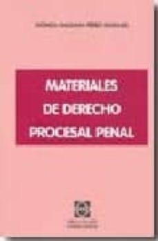 materiales de derecho procesal penal-monica galdana perez morales-9788484257486