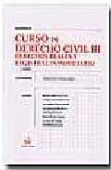 curso de derecho civil iii. derechos reales y registral inmobilia rio (2ª ed.)-francisco javier sanchez calero-9788484561286