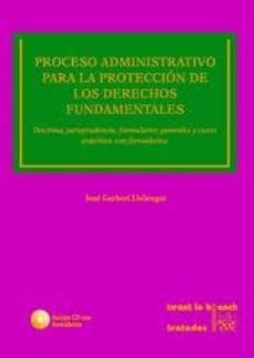 proceso administrativo para la proteccion de los derechos fundame ntales-9788484568186