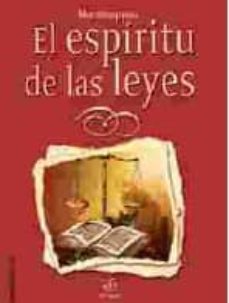 espiritu de las leyes (ofertas martinez libros)-9788484611486