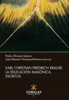 karl christian friedrich krause: la educacion masonica (ebook)-9788484684589