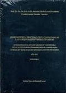 jurisprudencia procesal civil comentada de las audiencias provinc iales vascas vol. i: estudios procesal civil de los estatutos y sentencias de las audiencias provinciales vascas a partir de la   entra-9788487108686