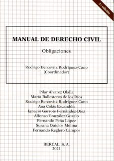 manual de derecho civil: obligaciones-rodrigo bercovitz rodriguez-cano-9788489118386