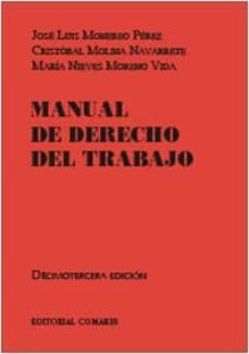manual de derecho del trabajo (13ª ed.)-9788490453186