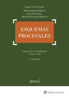 esquemas procesales 6ª ed.-manuel rich oliva-9788490902486