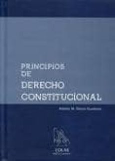 principios de derecho constitucional-antonio m. garcia cuadrado-9788493866686
