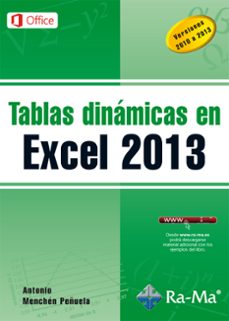 tablas dinamicas en excel 2013 (ebook)-antonio menchén-9788499644486