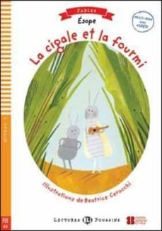 la cigale et la fourmi + cdrom lectures eli poussin fables - niveau 1-9788853618986