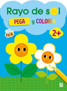 rayo de sol +2 pega  y colorea-9789403240886