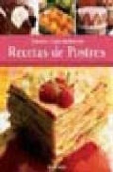recetas de postres (tesoros gastronomicos)-9789563160086