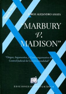 marbury v. madison-jorge alejandro amaya-9789584813886