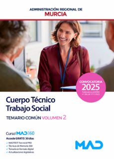 cuerpo tecnico trabajo social. temario comun volumen 2 2025-9791370283186