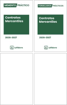 pack contratos mercantiles 2026-2027 (incluye memento práctico contratos mercantiles + formularios contratos mercantiles        (papel+internet):-9791387925086