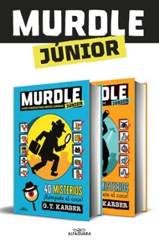 murdle junior - pack con 2 libros: casos curiosos para mentes curiosas y preparados, listos... ¡a investigar!-g. t. karber-9791388277986