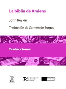la biblia de amiens (ebook)-john ruskin-carmen de burgos-4099995486896