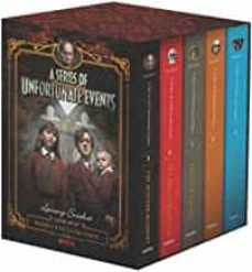 a series of unfortunate events @5-9 netflix tie-in box set (a unfortunate events)-9780062796196