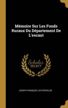 memoire sur les fonds ruraux du departement de lescaut-9780270932096