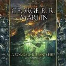 a song of ice and fire 2017 calendar: illustrations by didier graffet-9781101965696