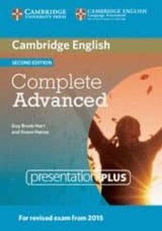 complete advanced 2nd edition resentation plus dvd rom-9781107662896