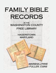 family bible records in the washington county free library hagerstown maryland-9781585498796