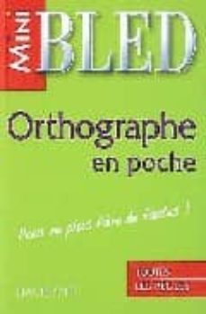 mini bled: orthographe en poche-9782011695796