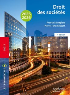 fondamentaux  - droit des societes 2025-2026 (ebook)-françois lenglart-pierre tcherkessoff-9782017280996