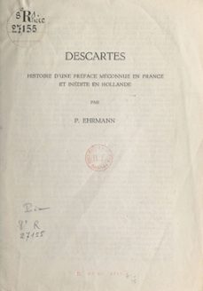 descartes (ebook)-paul ehrmann-9782307341796