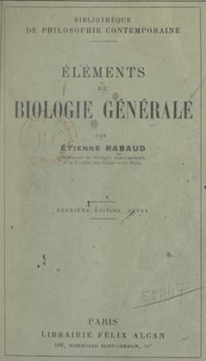 -étienne rabaud-9782307356196
