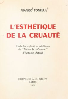 Imagen Principal de L'esthétique de la cruauté