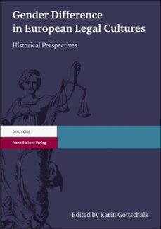 gender difference in european legal cultures (ebook)-9783515103596