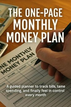 the one-page monthly money plan (ebook)-mark carl-9783565124596