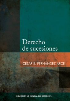 derecho de sucesiones (ebook)-cesar e. fernandez arce-9786123173296