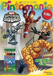 super hero squad. pintamania lapices de colores: batalla contra e l mal-9788408102496
